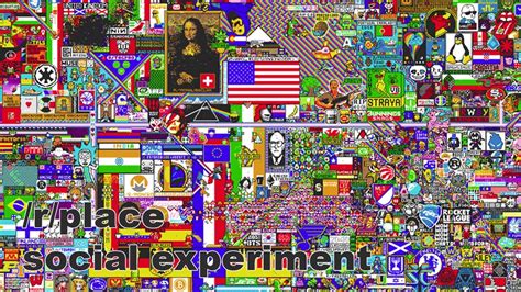 r/place timelapse|r place timelapse interactive.